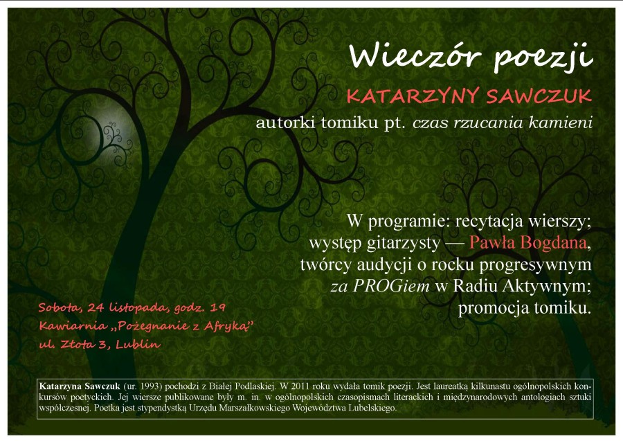 Wieczorek Katarzyny Sawczuk